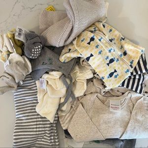 Hannah Andersson NWT 0-3, 3-6 Baby Bundle